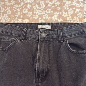 BERSHKA Distressed Denim Jeans